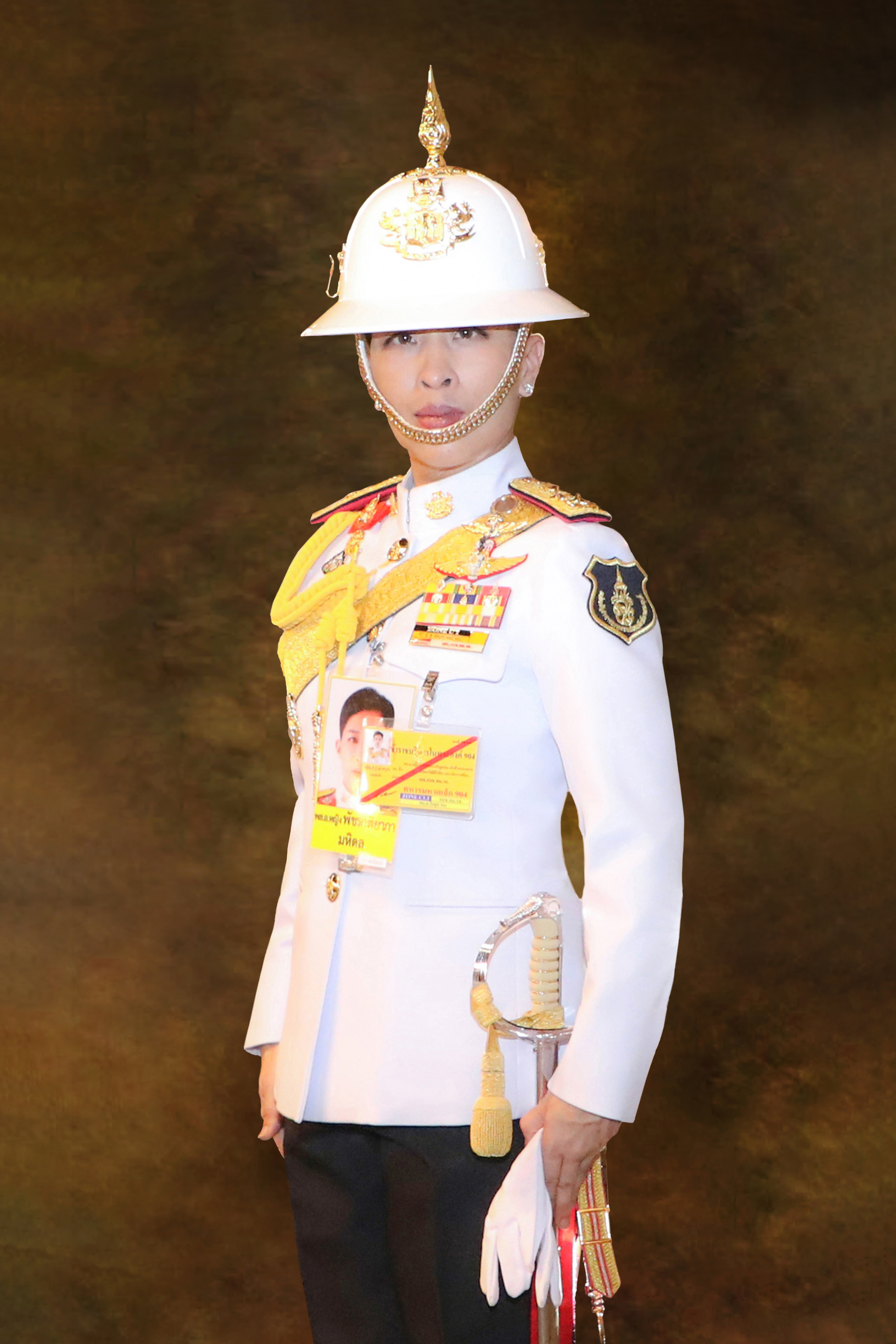 พระฉายาลักษณ์สมเด็จพระเจ้าลูกเธอ เจ้าฟ้าพัชรกิติยาภา นเรนทิราเทพยวดี