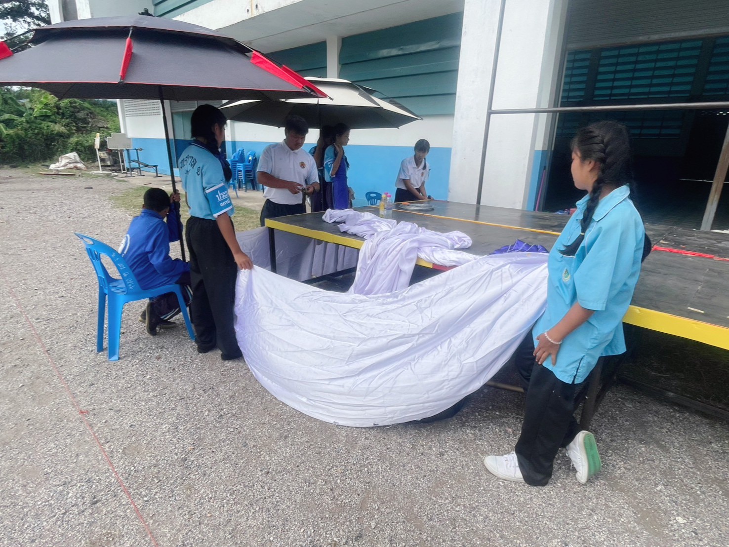 ยินดีต้อนรับคณะนักกีฬา และครูผู้ควบคุมทีม เข้าร่วมการแข่งขันกีฬานักเรียน นักศึกษาแห่งชาติ ครั้งที่ ๔๕ “ทวารวดีเกมส์”